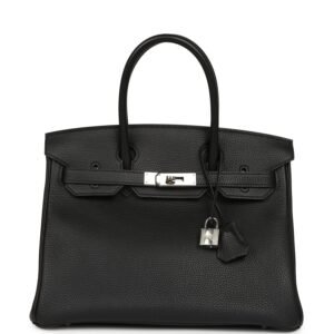 Hermes Birkin 30 Black Togo Palladium Hardware (MAC-H-B-260624-5-VO)