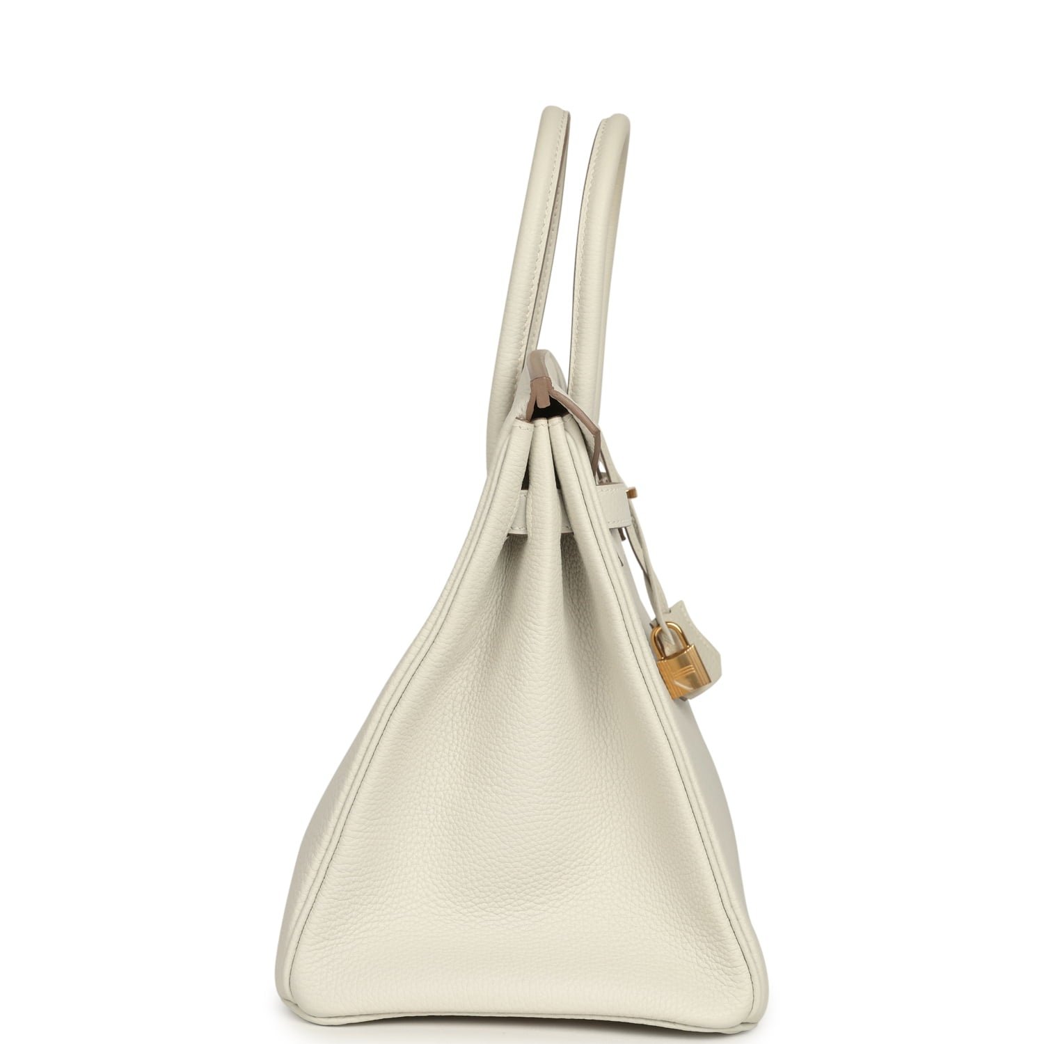 Hermes Birkin 35 Gris Pale Togo Gold Hardware - Image 3