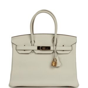Hermes Birkin 30 Mushroom Togo Gold Hardware