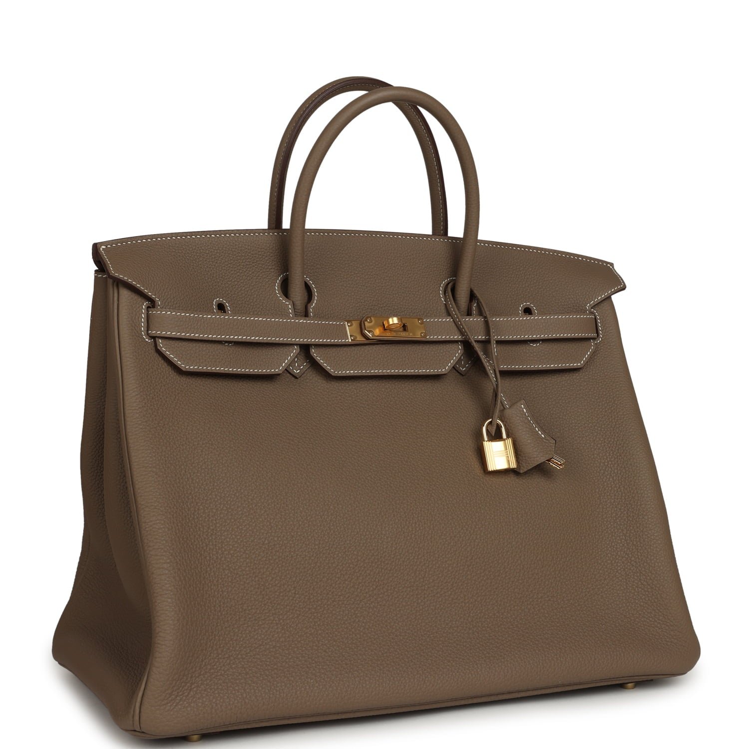 Hermes Birkin 40 Etoupe Togo Gold Hardware - Image 2