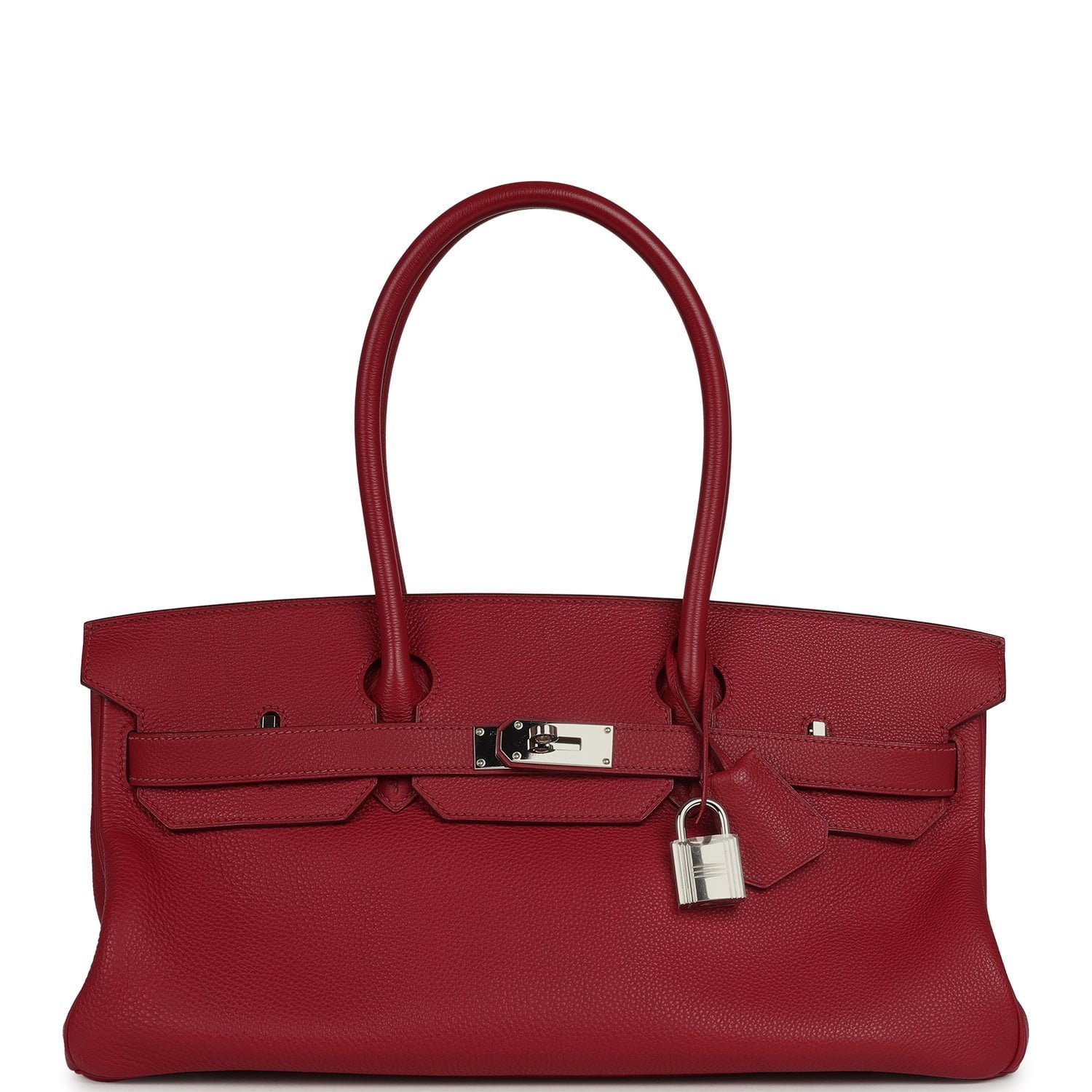 Vintage Hermes Shoulder Birkin 42 JPG Rubis Togo Palladium Hardware (MAC-H-B-260707-3-HD)