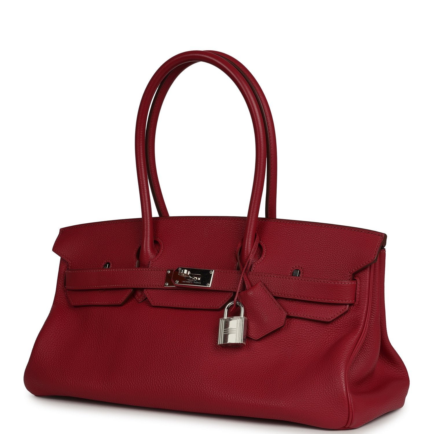 Vintage Hermes Shoulder Birkin 42 JPG Rubis Togo Palladium Hardware (MAC-H-B-260707-3-HD) - Image 5