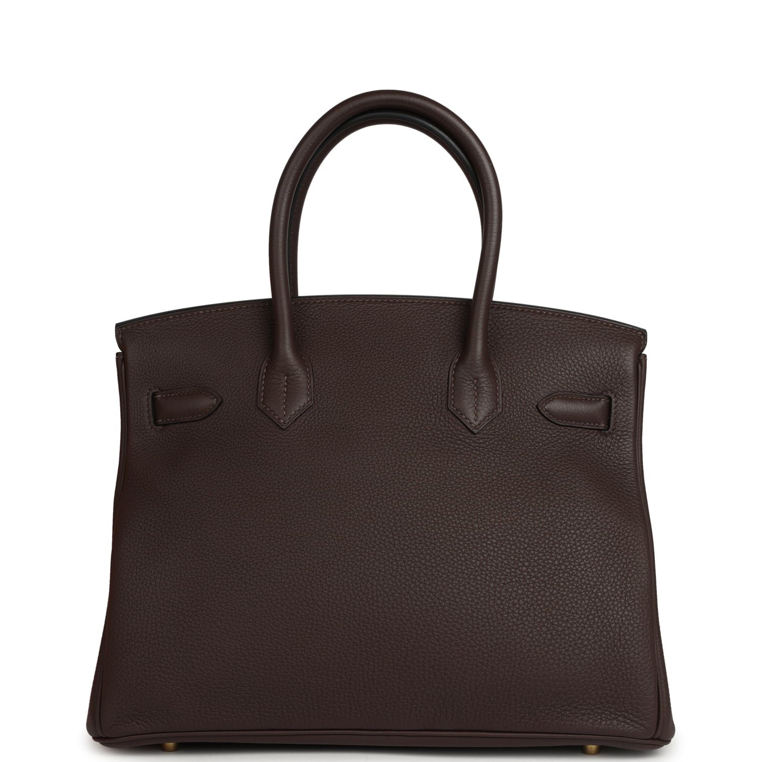 Hermes Birkin 30 Chocolate Togo Gold Hardware - Image 4