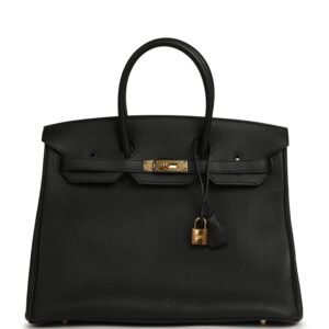 Hermes Birkin 35 Black Togo Gold Hardware (MAC-H-B-260709-4)