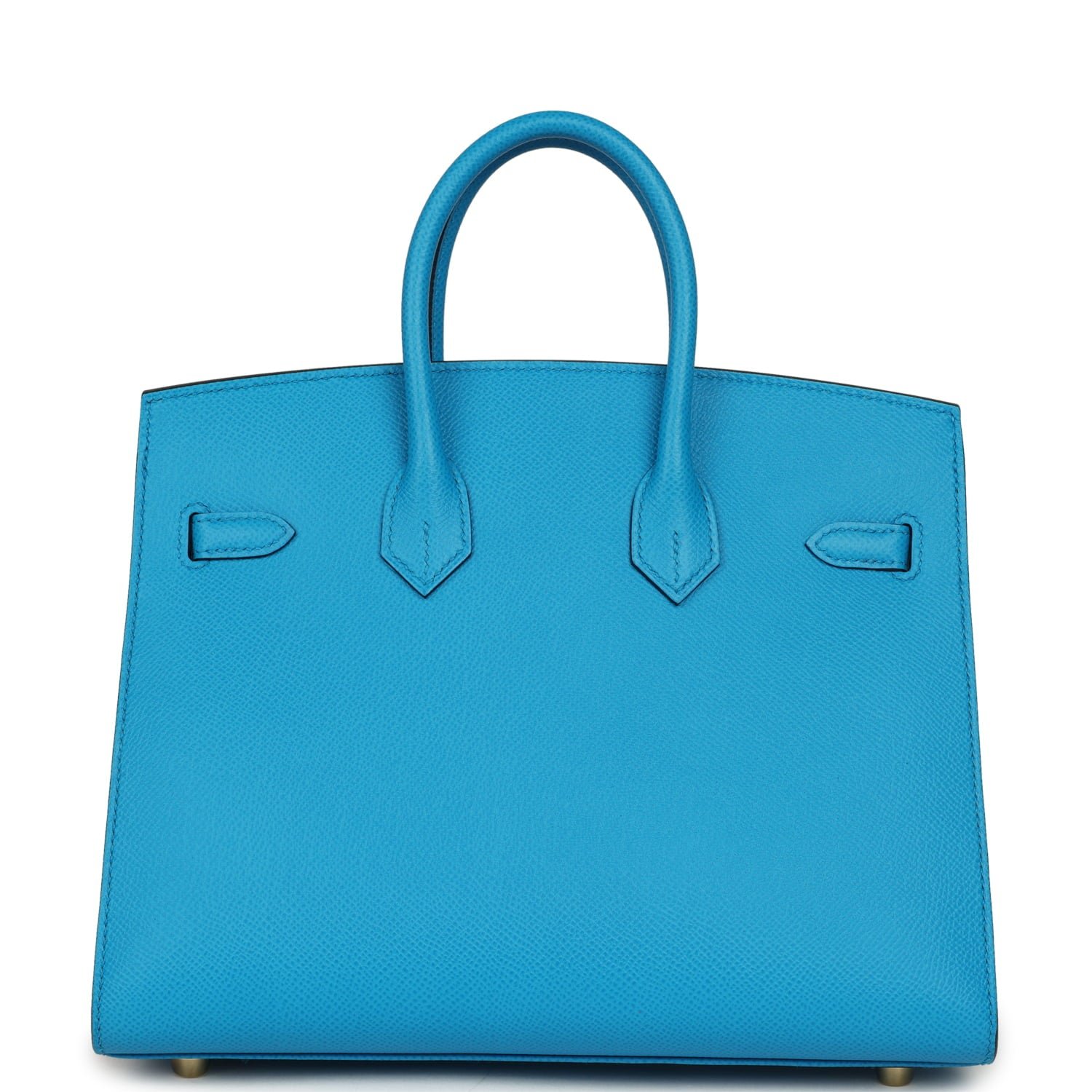 Hermes Birkin Sellier 25 Bleu Frida Epsom Gold Hardware - Image 4