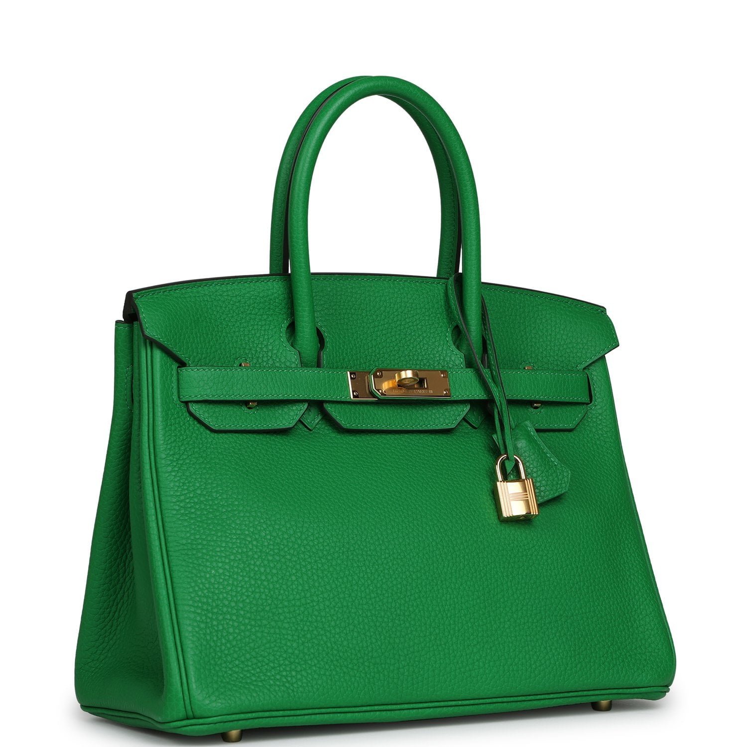 Hermes Birkin 30 Bambou Clemence Gold Hardware - Image 2