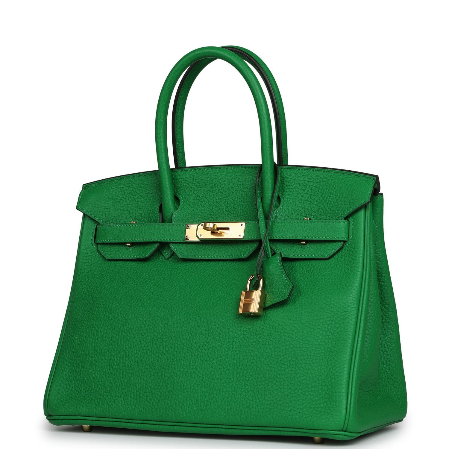 Hermes Birkin 30 Bambou Clemence Gold Hardware - Image 5