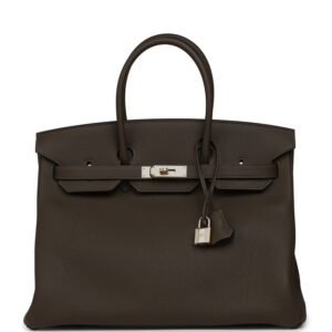 Hermes Birkin 35 Vert Loden Togo Permabrass Hardware