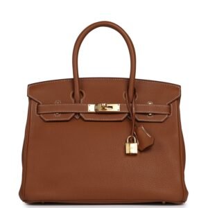 Hermes Birkin 30 Gold Togo Gold Hardware