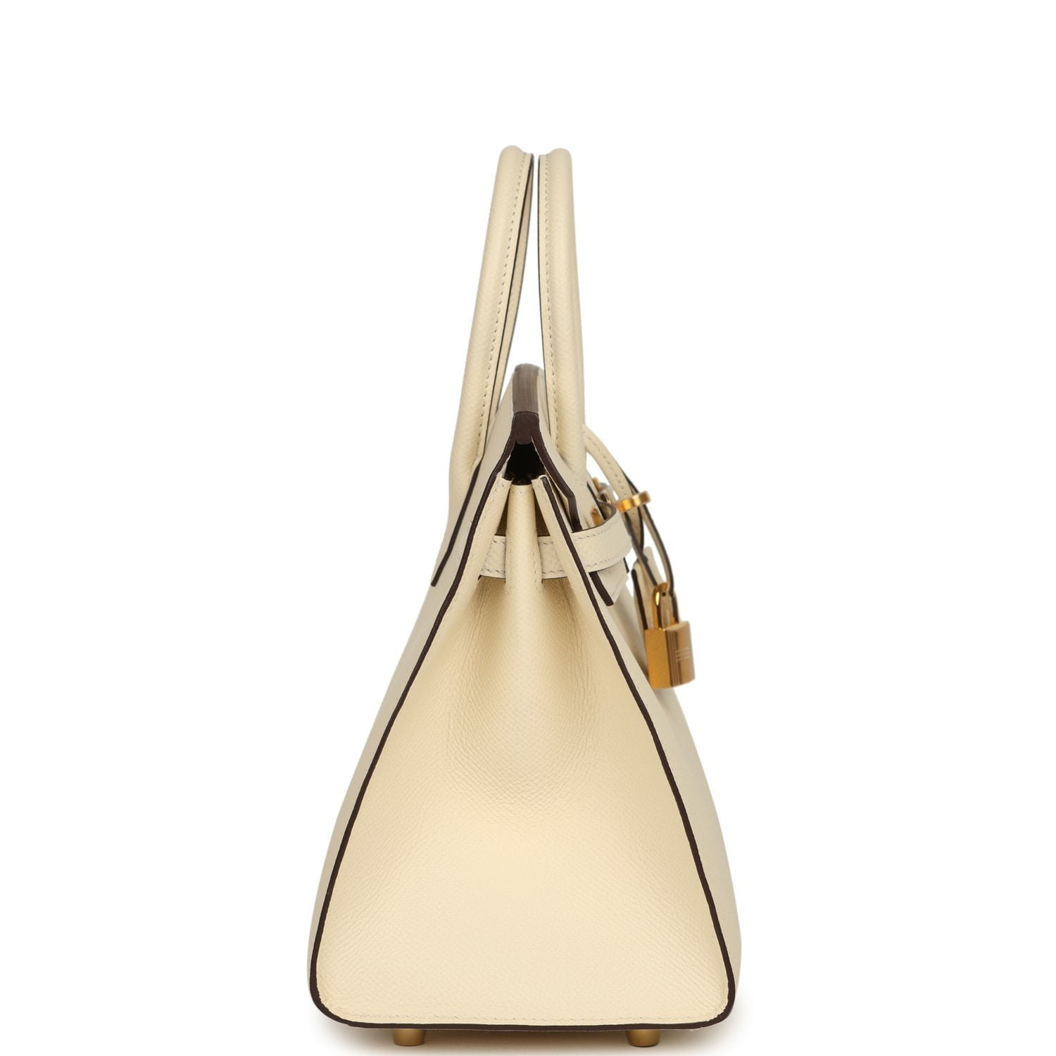 Hermes Birkin Sellier 25 Nata Epsom Gold Hardware - Image 3