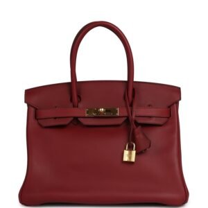 Hermes Birkin 30 Rouge Vif Jonathan Gold Hardware