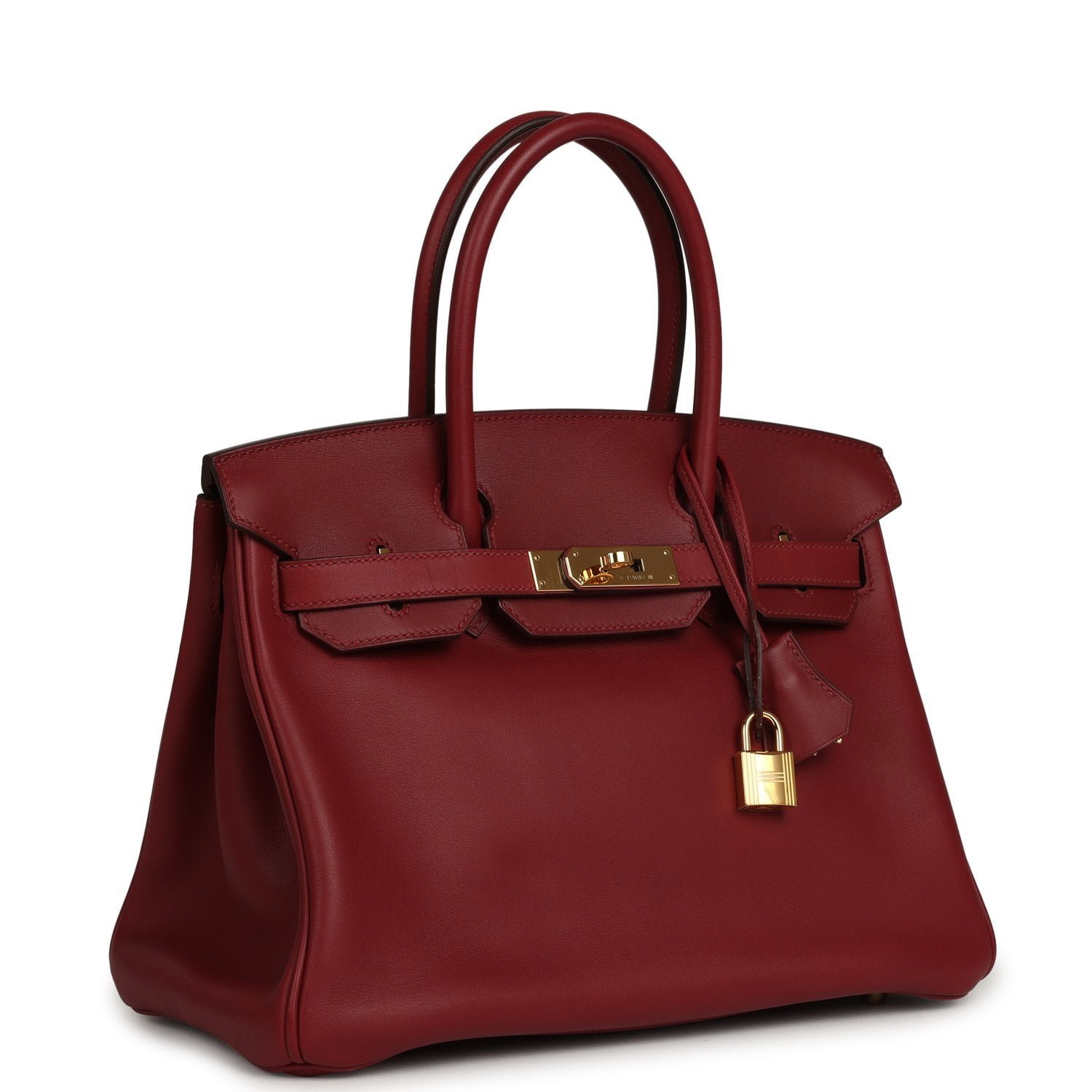 Hermes Birkin 30 Rouge Vif Jonathan Gold Hardware - Image 2