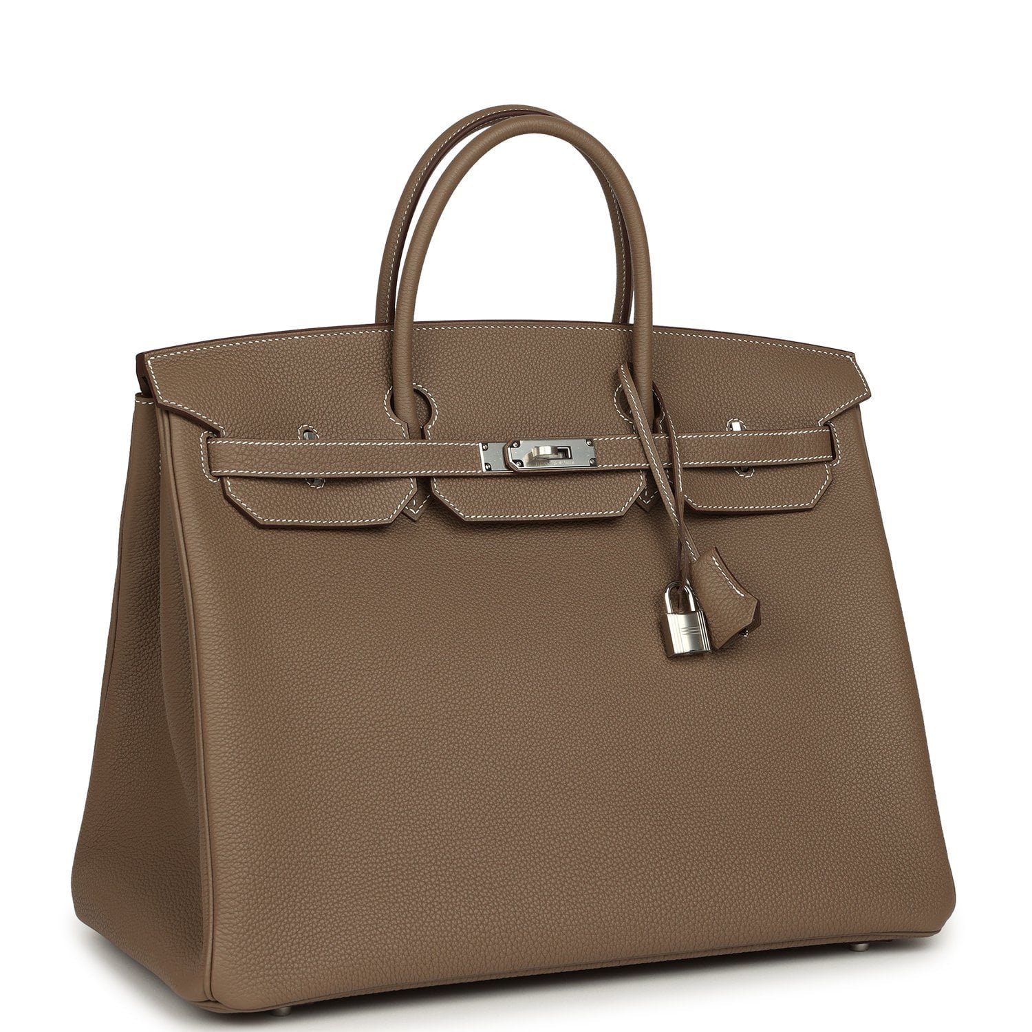 Hermes Birkin 40 Etoupe Togo Palladium Hardware - Image 2