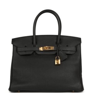 Hermes Birkin 30 Black Togo Gold Hardware (MAC-H-B-260803-6-CS)