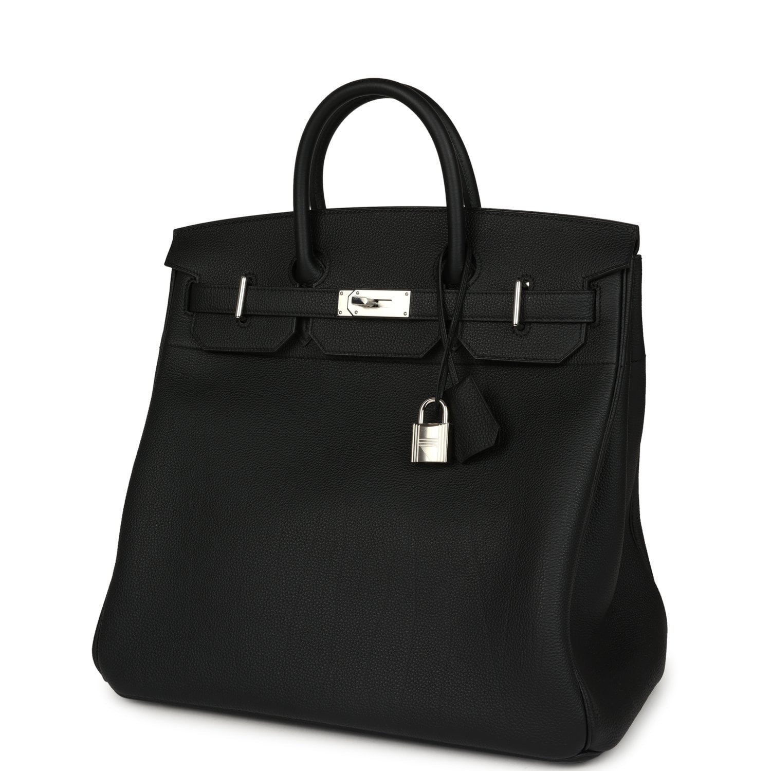 Hermes HAC Birkin 40 Black Togo Palladium Hardware - Image 5
