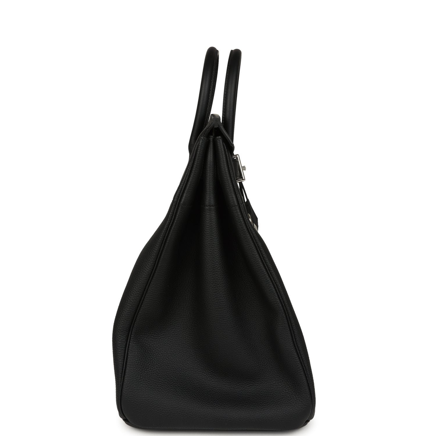 Hermes HAC Birkin 40 Black Togo Palladium Hardware - Image 3