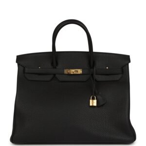Hermes Birkin 40 Black Togo Gold Hardware (MAC-H-B-260805-7-CJ)