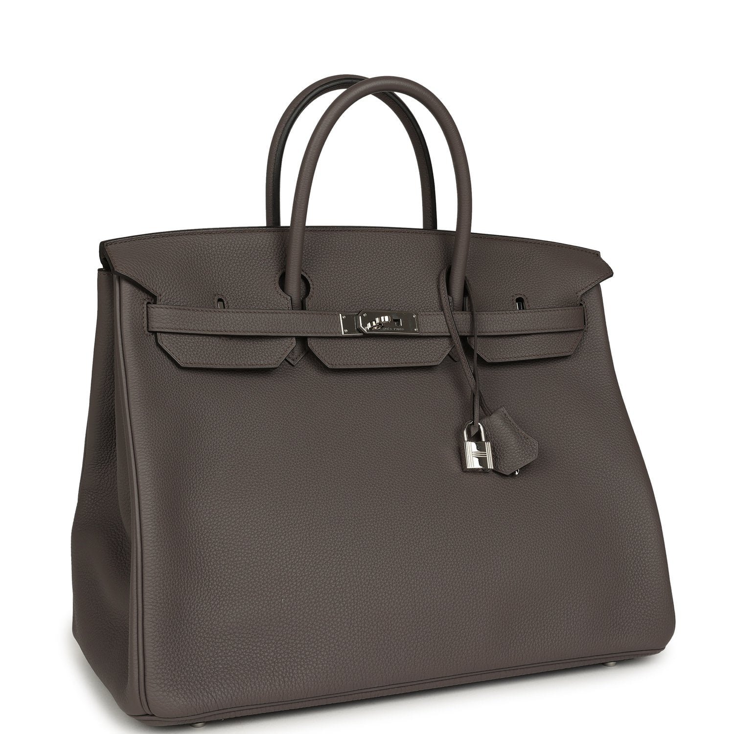 Hermes Birkin 40 Etain Togo Palladium Hardware - Image 2