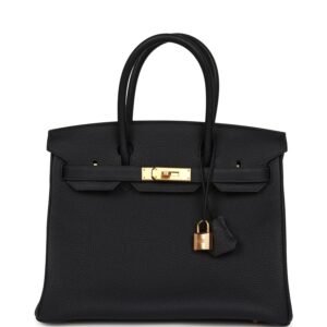 Hermes Birkin 30 Caban Togo Rose Gold Hardware