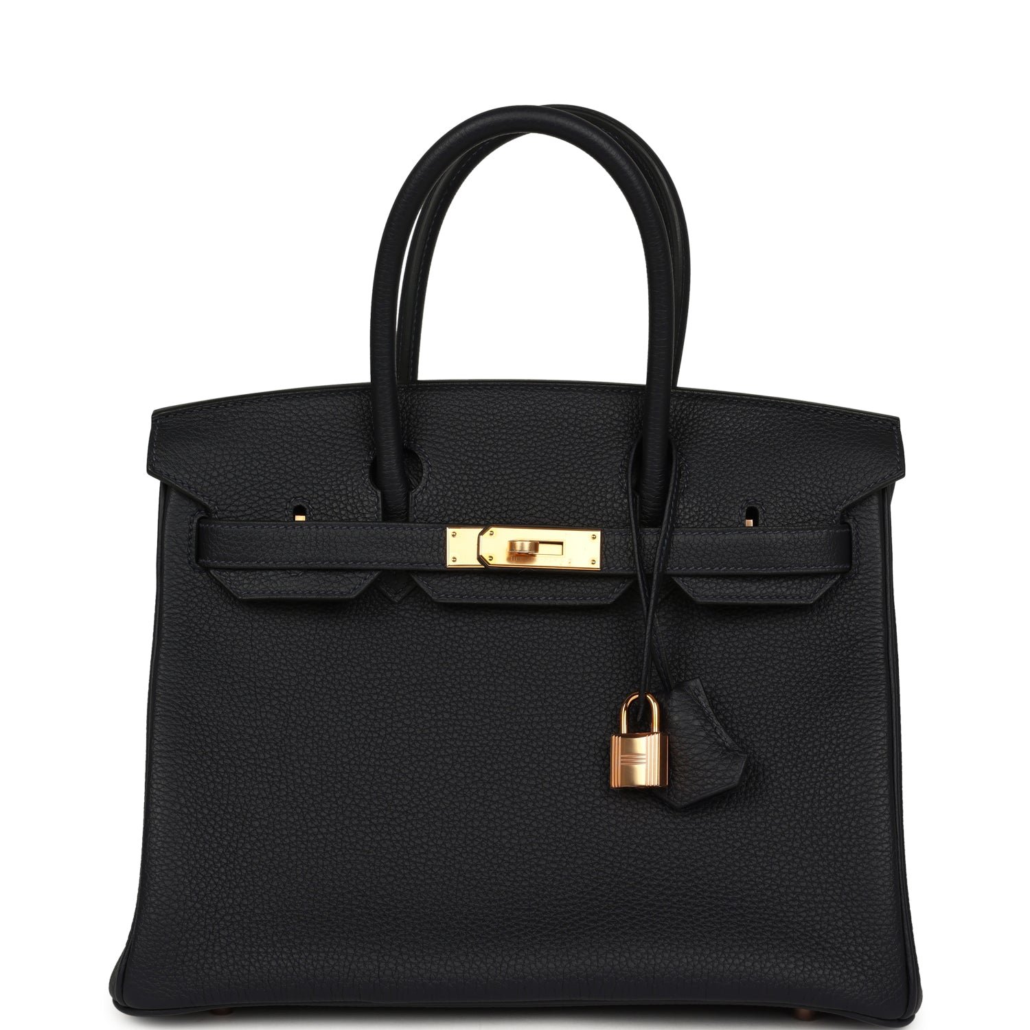 Hermes Birkin 30 Caban Togo Rose Gold Hardware