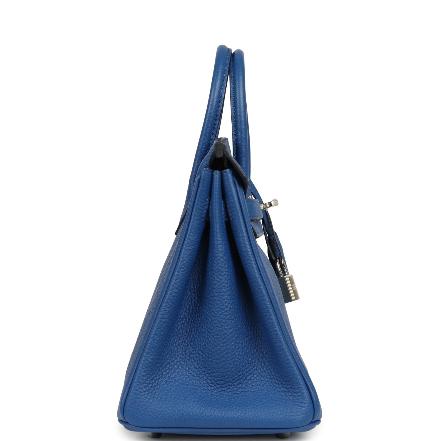 Hermes Birkin 25 Bleu France Togo Palladium Hardware - Image 3