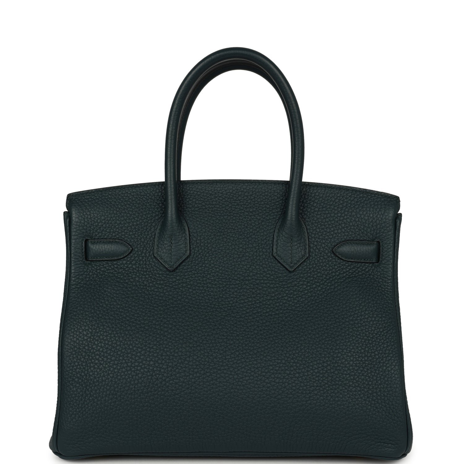 Hermes Birkin 30 Vert Cypress Clemence Gold Hardware - Image 4