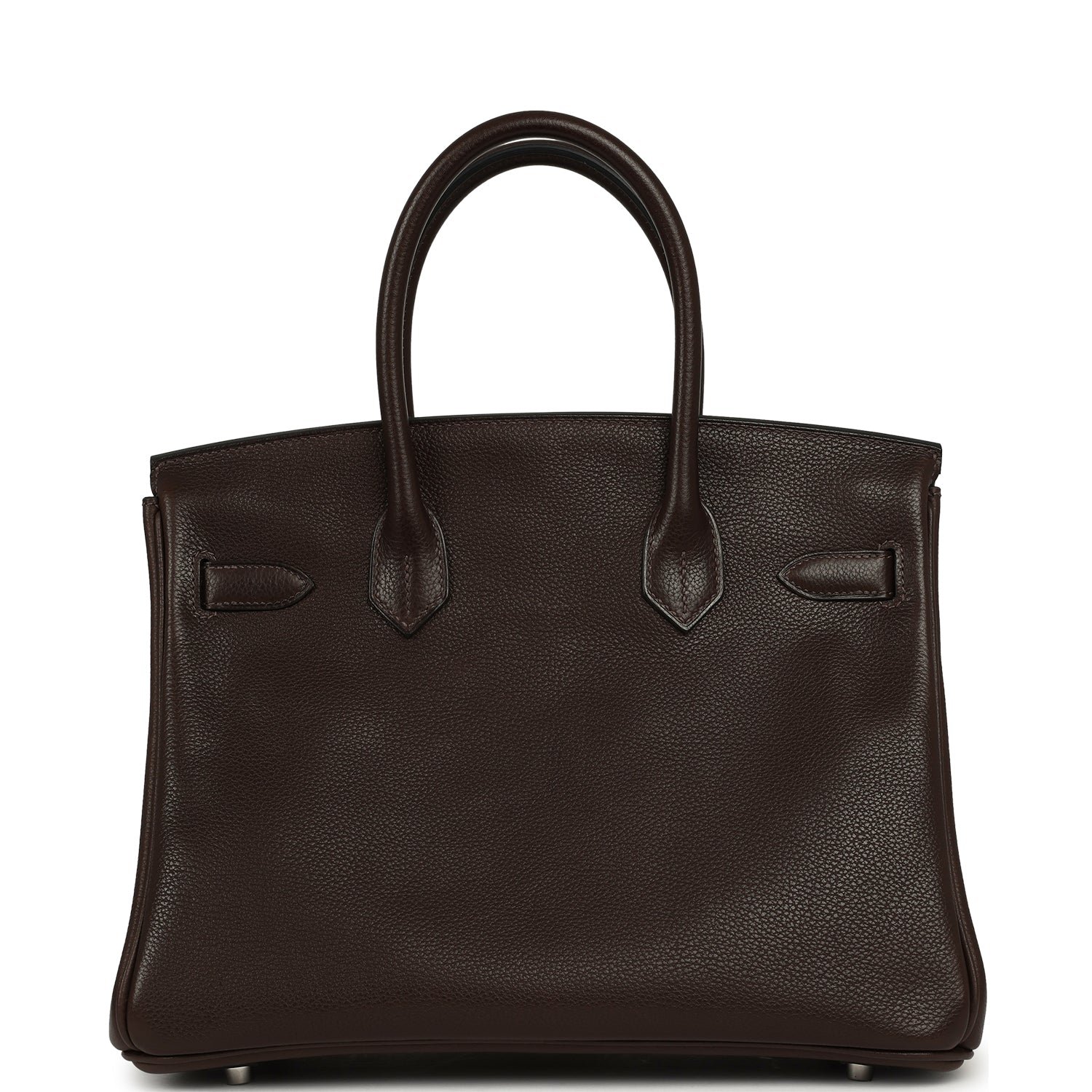 Hermes Birkin 30 Ebene Barenia Faubourg Palladium Hardware - Image 4