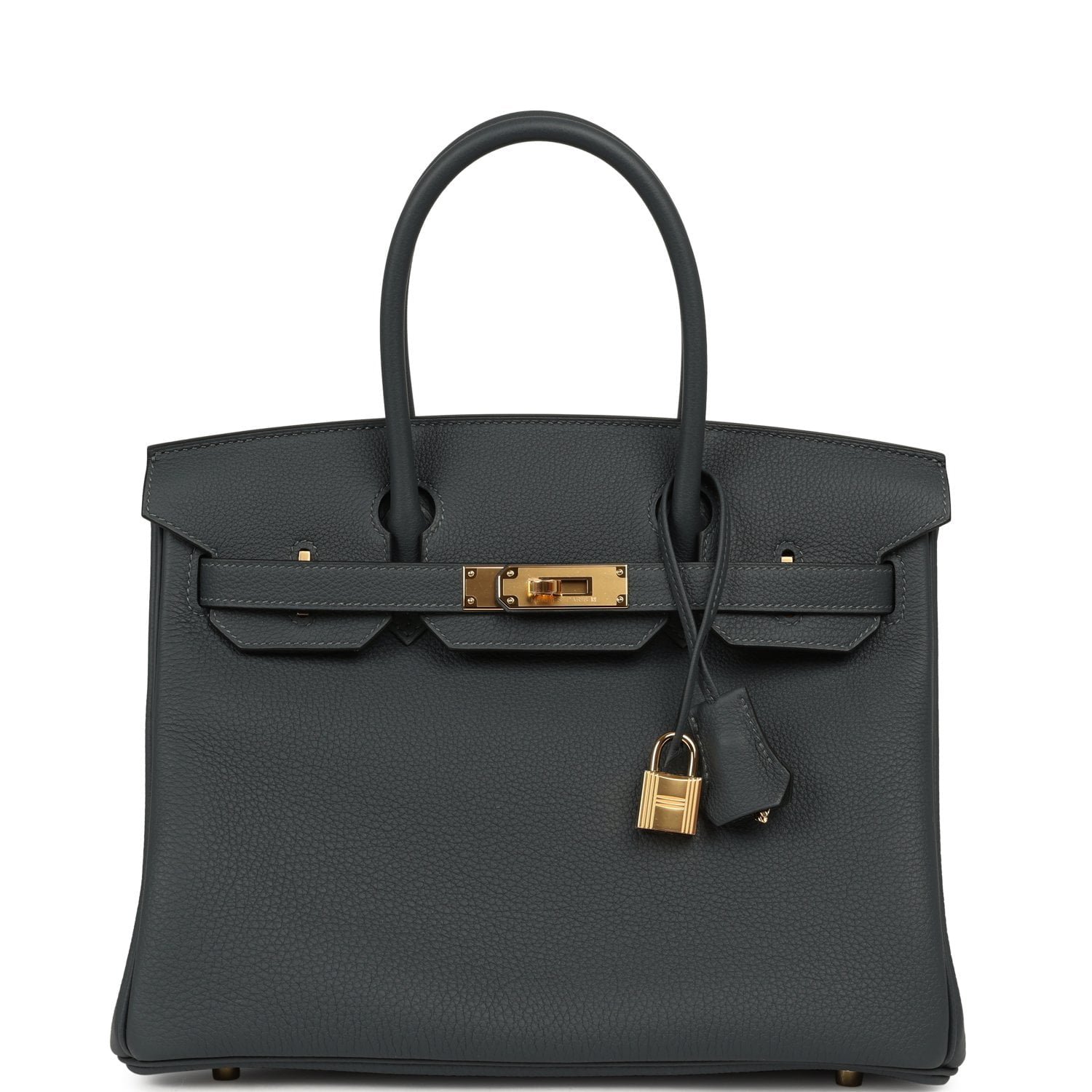 Hermes Birkin 30 Gris Misty Togo Gold Hardware