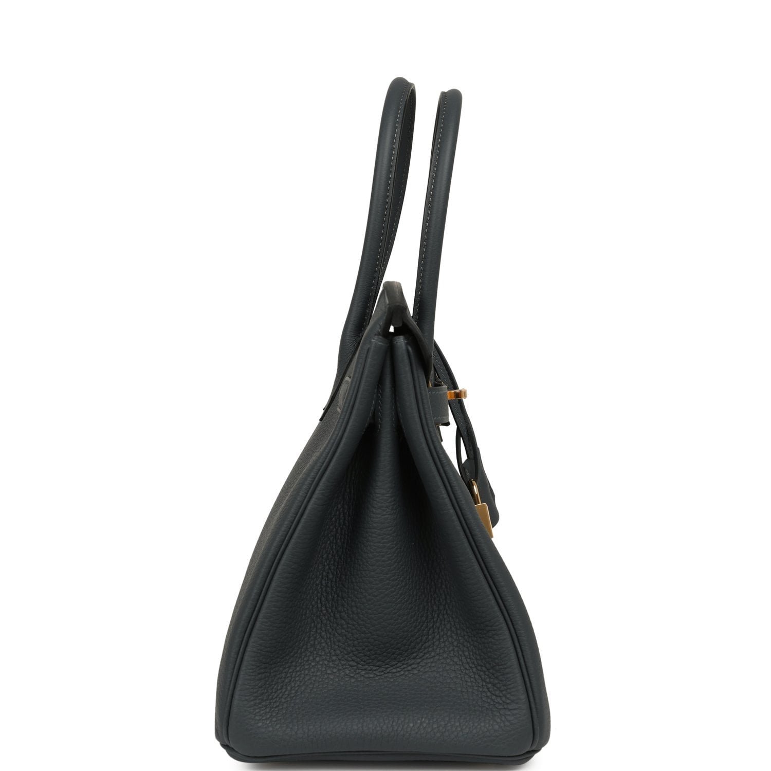 Hermes Birkin 30 Gris Misty Togo Gold Hardware - Image 3