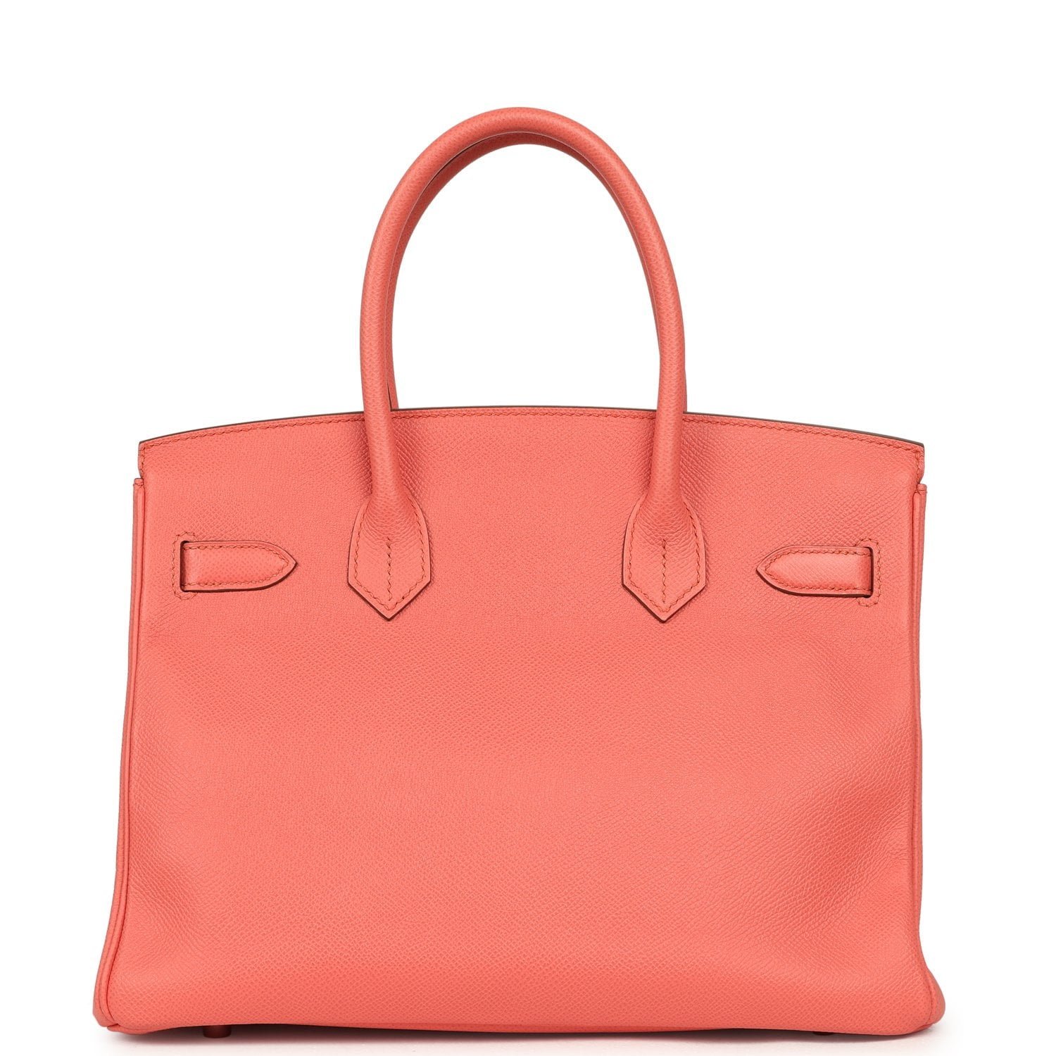 Hermes Birkin 30 Flamingo Epsom Palladium Hardware - Image 4