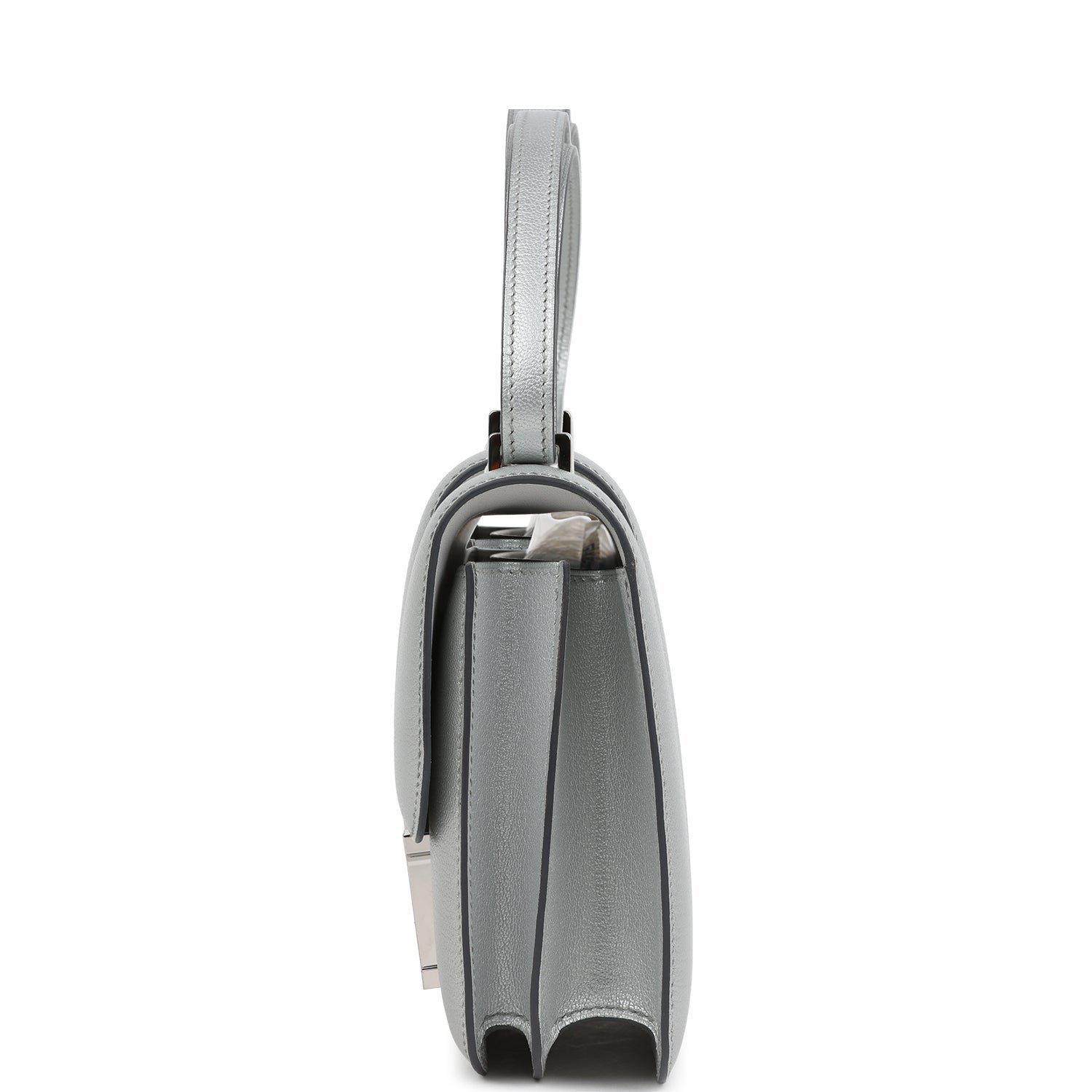 Hermes Constance 18 Argent Chevre Chamkilight Palladium Hardware - Image 3