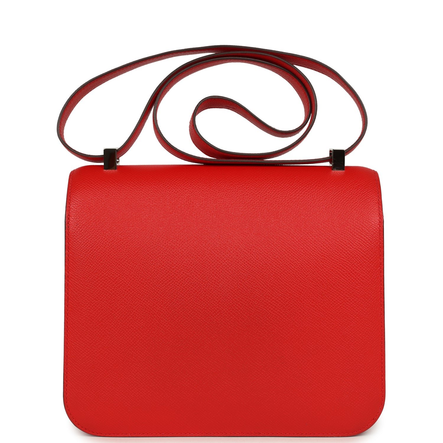 Hermes Constance 24 Rouge De Coeur Epsom Lacquered Palladium Hardware - Image 4