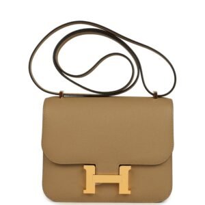 Hermes Constance 18 Poussiere Epsom Gold Hardware