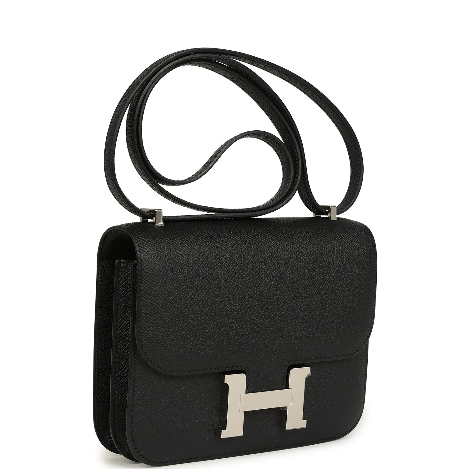 Hermes Constance 18 Black Epsom Palladium Hardware - Image 2