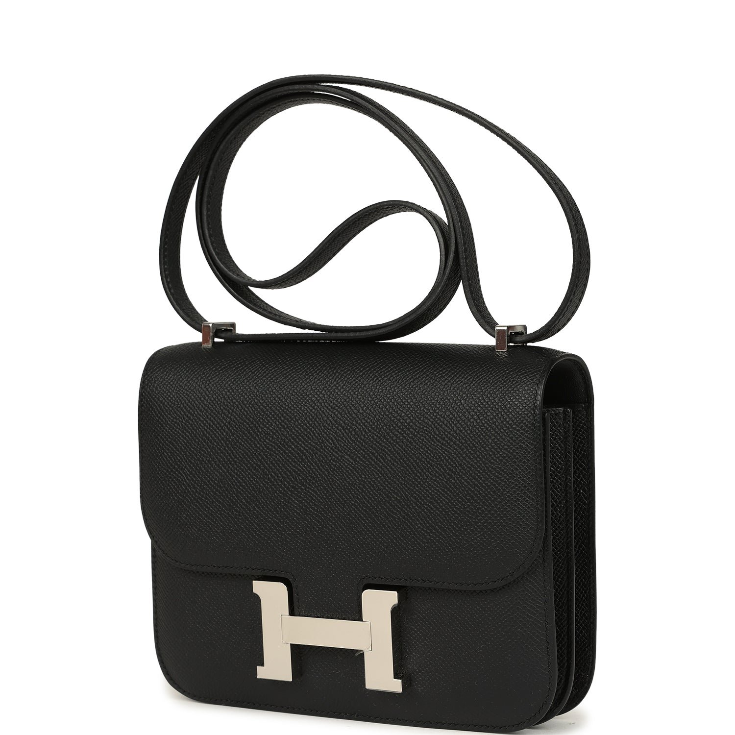 Hermes Constance 18 Black Epsom Palladium Hardware - Image 5