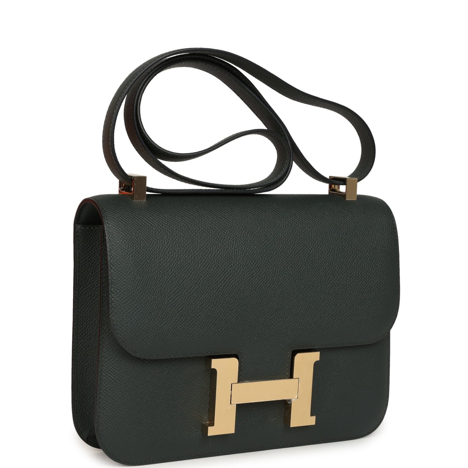 Hermes Constance 1-24 Vert Fonce Epsom Permabrass Hardware - Image 2