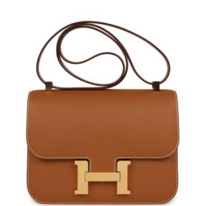 Hermes Constance 1-24 Gold Epsom Gold Hardware