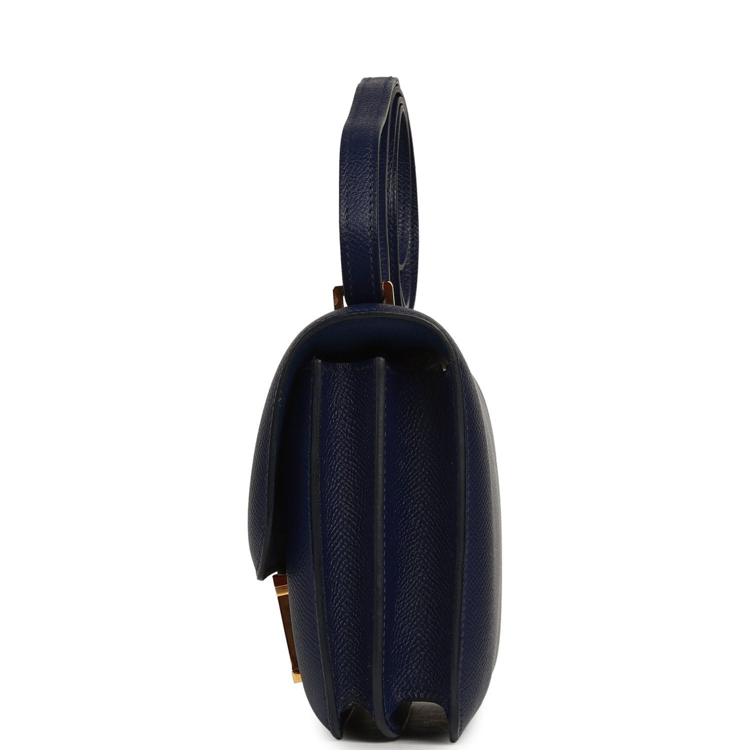 Hermes Constance Elan Bleu Indigo Epsom Gold Hardware - Image 3