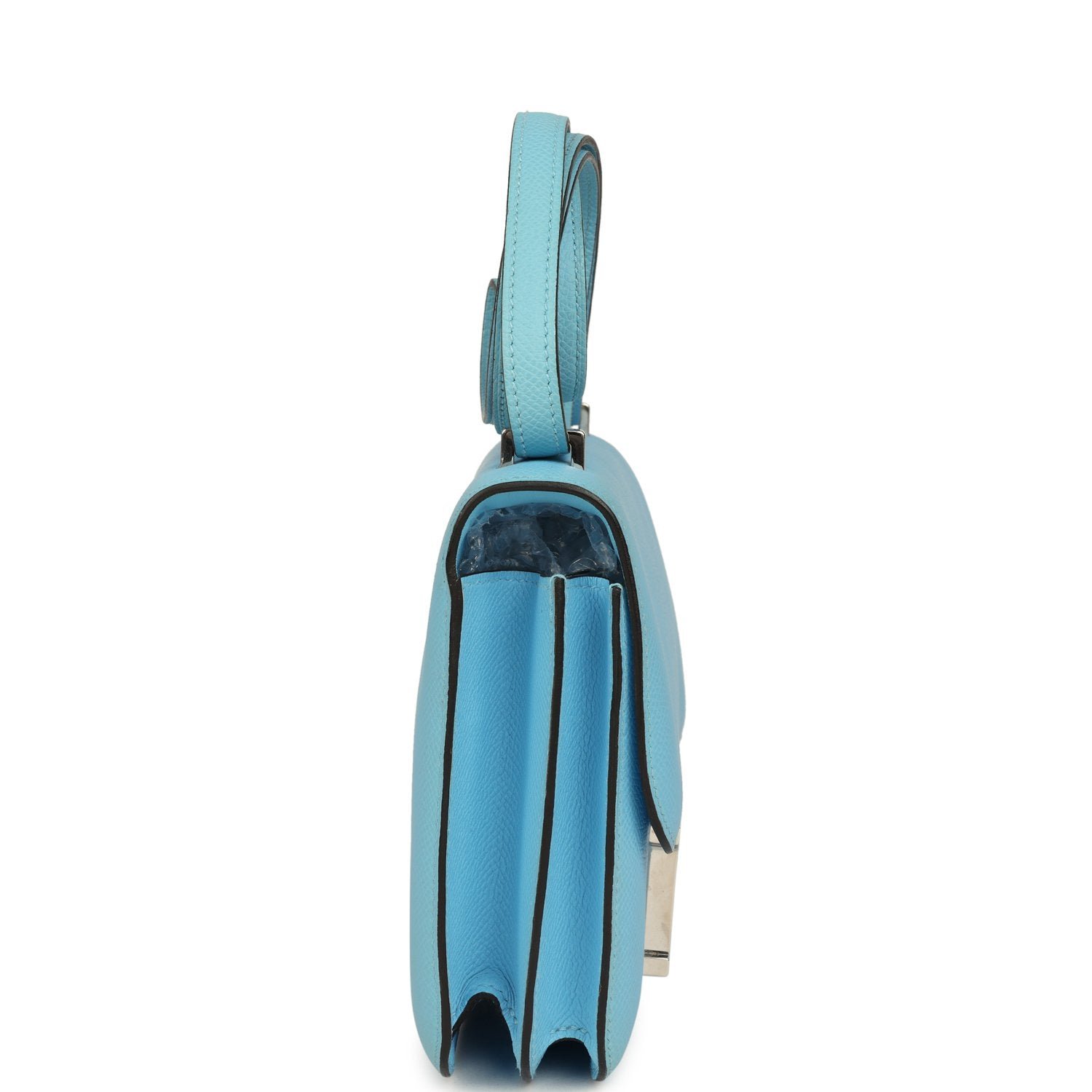 Hermes Constance 18 Celeste Epsom Palladium Hardware - Image 3