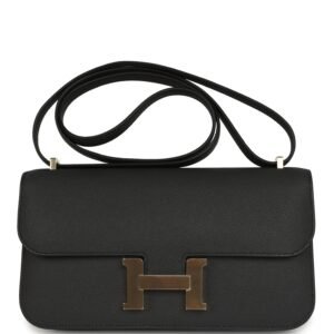 Hermes Constance Elan Plomb Epsom Gold Hardware