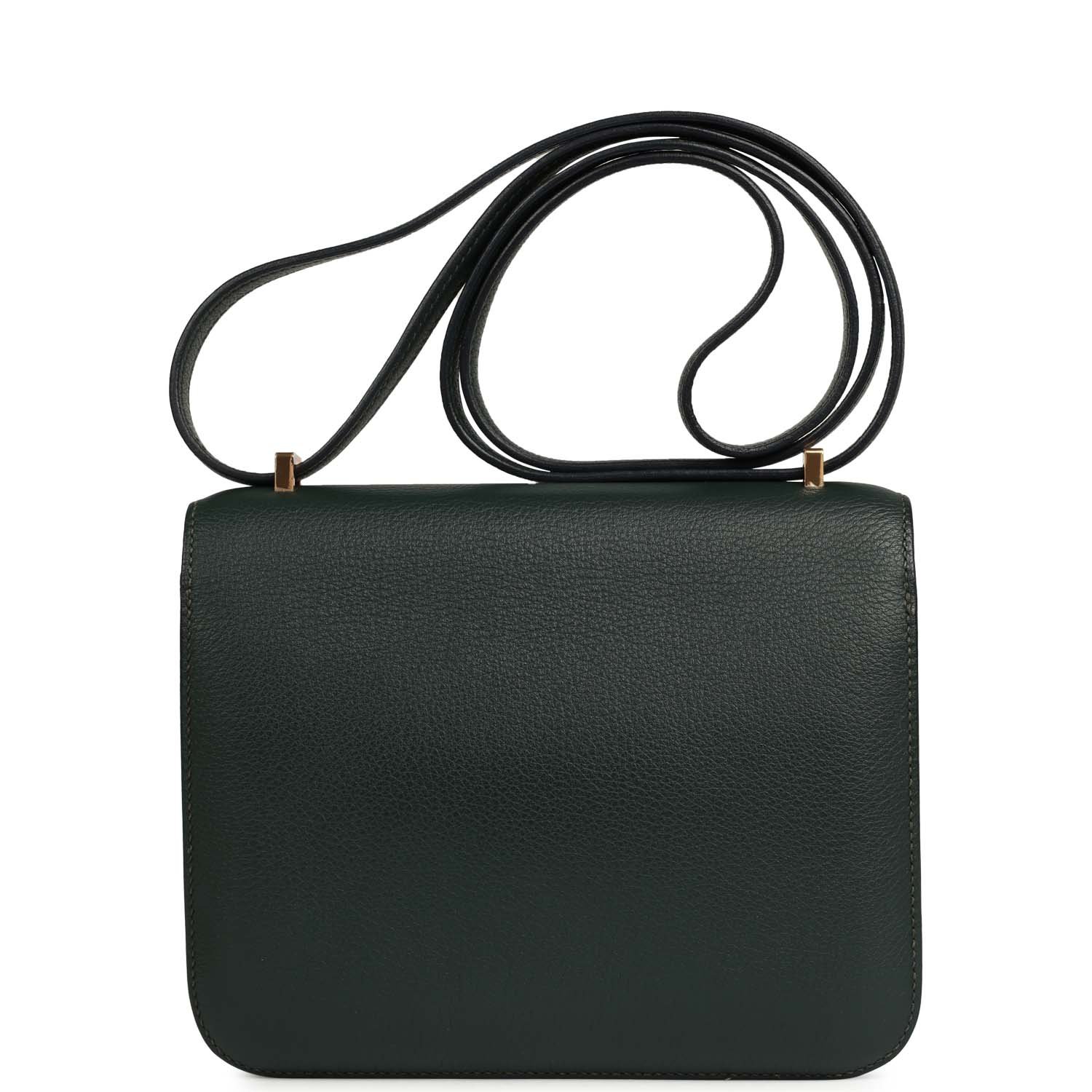 Hermes Constance 18 Vert Anglais Chevre Mysore Gold Hardware - Image 4