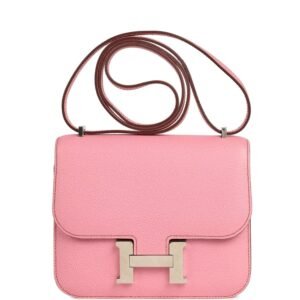 Hermes Constance 18 Bubblegum Epsom Palladium Hardware (MAC-H-C-260806-1-XZ)