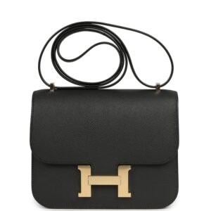 Hermes Constance 18 Plomb Epsom Permabrass Hardware