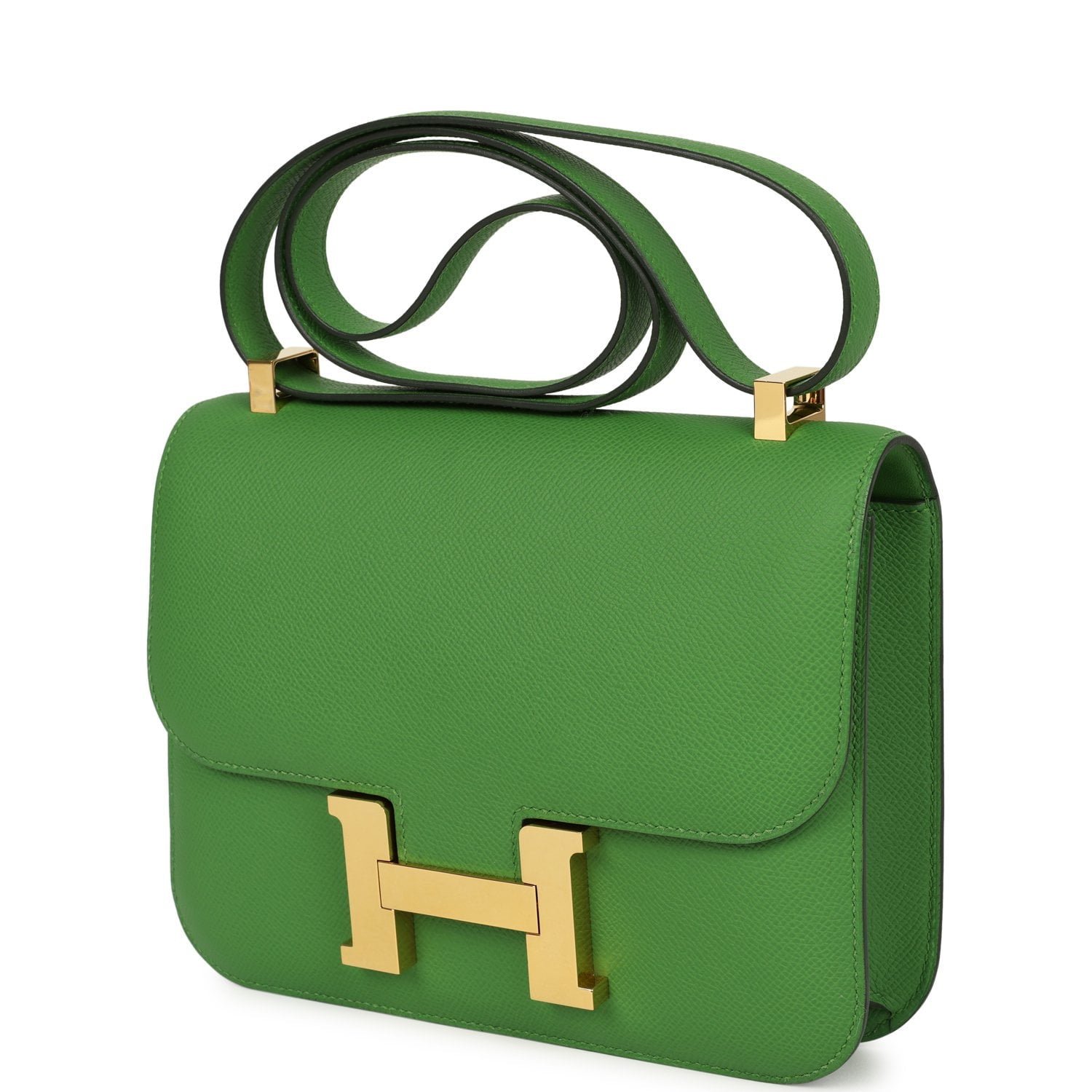 Hermes Constance 24 Vert Yucca Epsom Gold Hardware - Image 5