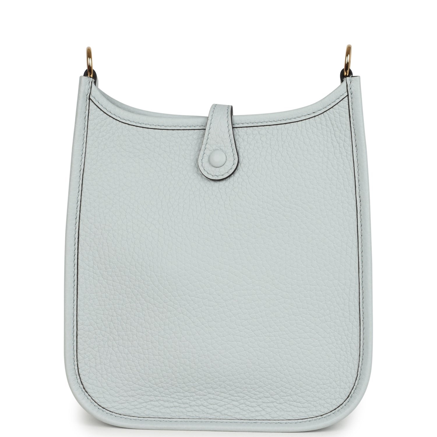 Hermes Evelyne TPM Bleu Pale Clemence Palladium Hardware - Image 4