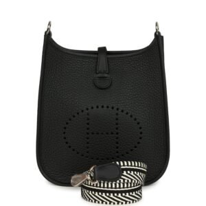 Hermes Evelyne TPM Black Clemence Palladium Hardware (MAC-H-E-250826-3-LD)