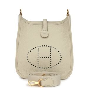Hermes Evelyne TPM Beton Clemence Gold Hardware