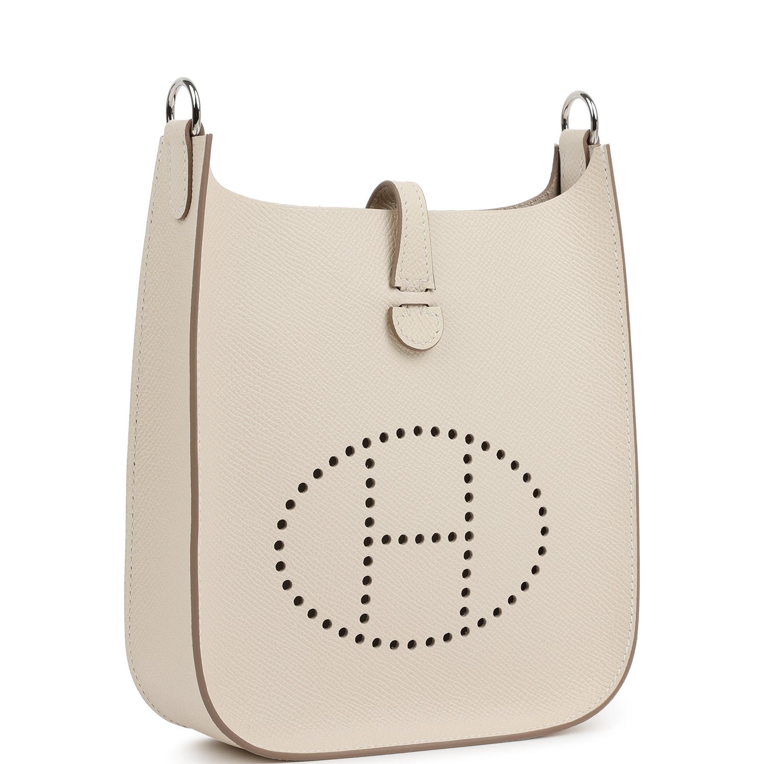 Hermes Evelyne Sellier TPM Craie Epsom Palladium Hardware - Image 2