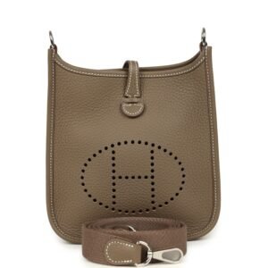 Hermes Evelyne TPM Etoupe Clemence Palladium Hardware (MAC-H-E-251117-1-JL)