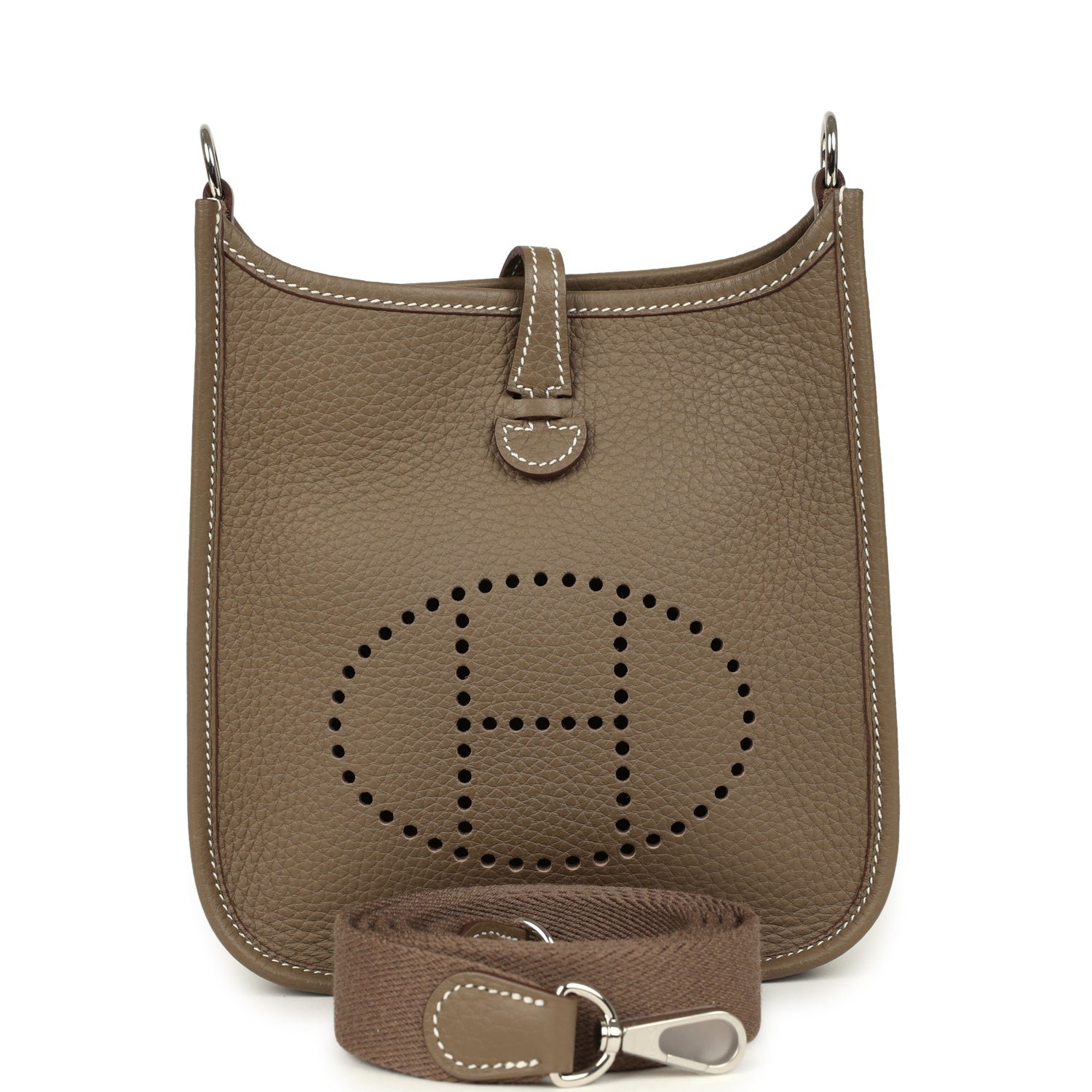 Hermes Evelyne TPM Etoupe Clemence Palladium Hardware (MAC-H-E-251117-1-JL)
